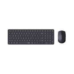 Pack sans fil (2.4GHz et Bluetooth) clavier et souris RAPOO 9310M  Noir