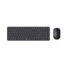 Pack sans fil (2.4GHz et Bluetooth) clavier et souris RAPOO 9310M  Noir
