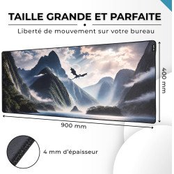 Tapis de souris Extra Large G-LAB Pad Dragon - XXL