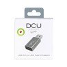 Adaptateur USB 3.0 (Type-A Mâle) vers USB Type-C (Femelle) DCU Tecnologie