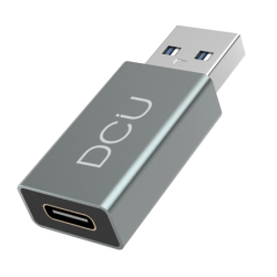 Adaptateur USB 3.0 (Type-A Mâle) vers USB Type-C (Femelle) DCU Tecnologie