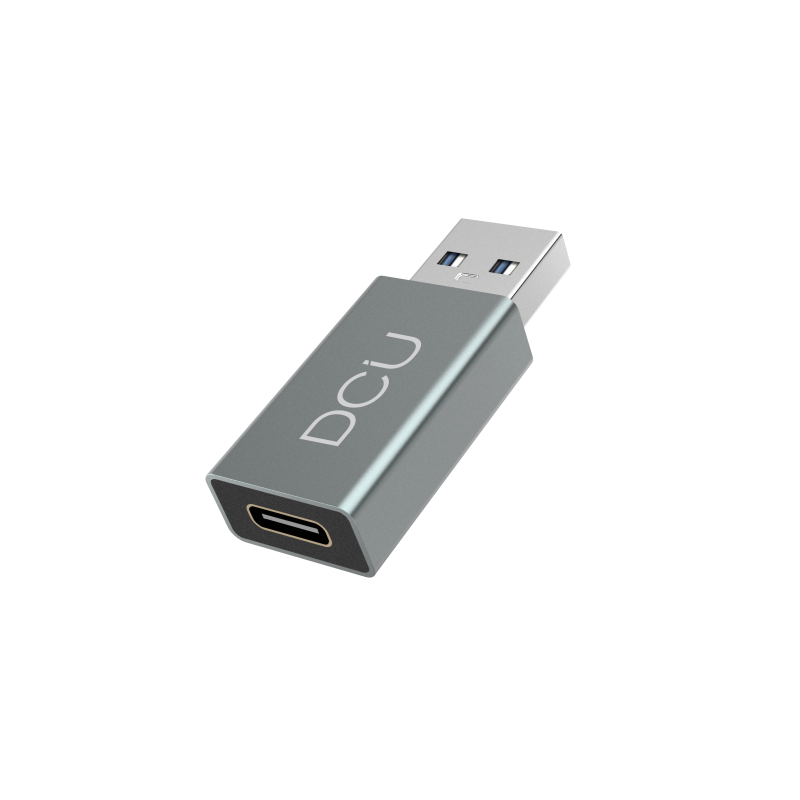 Adaptateur USB 3.0 (Type-A Mâle) vers USB Type-C (Femelle) DCU Tecnologie