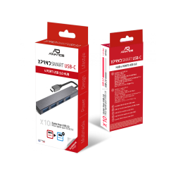 Hub Advance USB-C vers 4x USB 3.0 Type-A sans alimentation