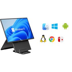 Écran Portable 23,8 pouces 100Hz HDR avec Haut-parleur Intégré Blackview Table 10