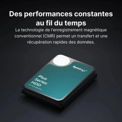Disque dur Synology HAT3300-4T 4 To SATA3 (SATA 6Gb/s) 256 Mo