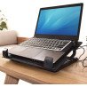 Support ventilé ergonomique pour ordinateur portable jusqu'à 17 pouces