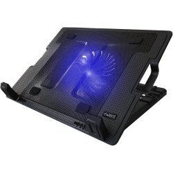 Support ventilé ergonomique pour ordinateur portable jusqu'à 17 pouces