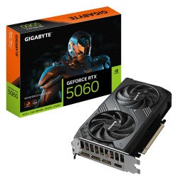 Carte graphique Gigabyte GeForce RTX 5060 WINDFORCE MAX 8G OC