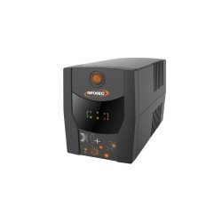 Onduleur avec régulateur de tension (AVR) Infosec X1 700VA/360W 2 prises FR