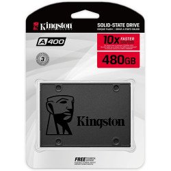 Disque dur SSD Kingston A400 480 Go 2.5 pouces (7mm) Serial ATA 3