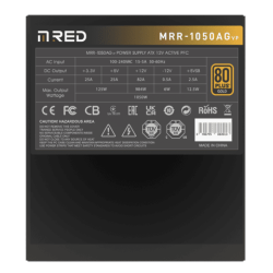 Alimentation PC 1050W M.Red 80 Plus Gold ATX 3.0 Full Modulaire Garantie 10 ans