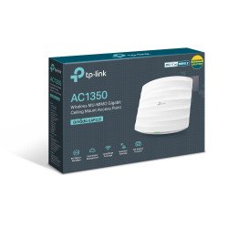 Point d'accès Wi-Fi Mesh bi-bande AC1350 PoE Gigabit - Plafonnier TP-LINK Omada EAP225