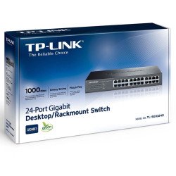 Switch réseau 24 ports RJ45 Gigabit 10/100/1000M TP-LINK TL-SG1024D