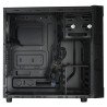 Boitier PC ATX, Micro-ATX, Mini-ITX Antec GX200 Bleu moyen tour noir avec fenêtre sans alim