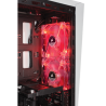 Boitier PC ATX, MicroATX, Mini ITX Corsair Carbide Series SPEC Alpha Moyen Tour Blanc/Rouge avec fenêtre sans alim