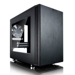 Boitier PC Mini-ITX Fractal Design Define Nano S Noir avec fenêtre sans alim