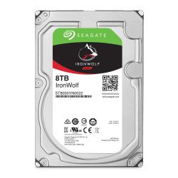 Disque dur Seagate IronWolf 8 To SATA3 (SATA 6Gb/s) 256 Mo 7200 trs/mn