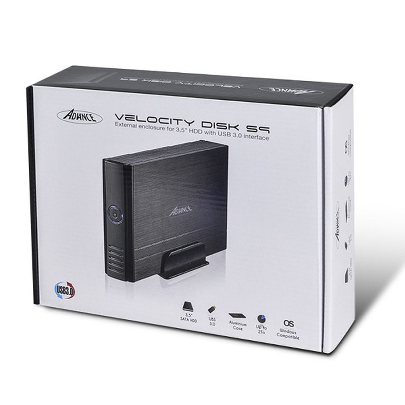 Boitier externe ADVANCE BX-308-U3 pour disque dur 3.5 pouces SATA vers USB 3.0