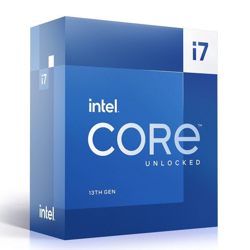 Processeur Intel Core i7 13700K 5.4 GHz, 16 Cores/24 Threads, Socket 1700, 25 Mo (Box) Sans radiateur, UHD Graphics 770