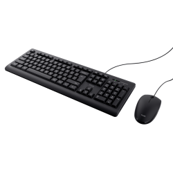 Pack Clavier et souris filaire USB TRUST Primo TKM-250 AZERTY