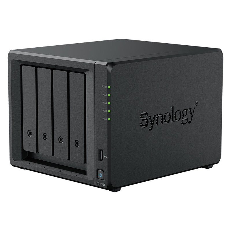 Serveur NAS hautes performances Synology DS423+ pour 4 disques durs SATA
