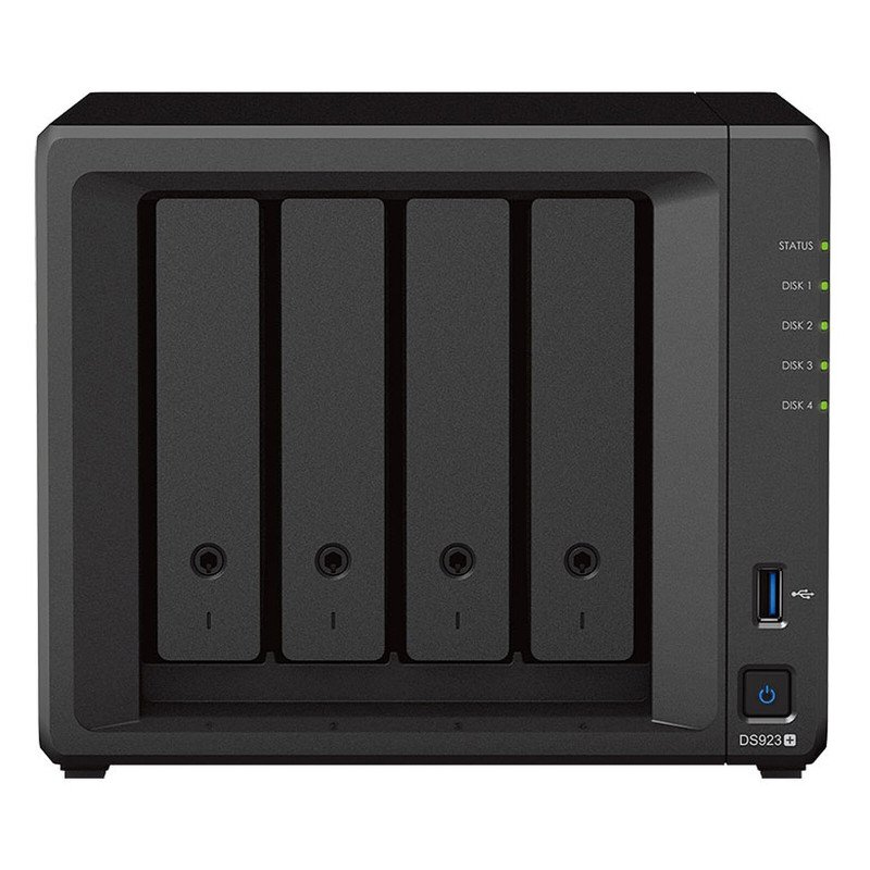 Serveur NAS hautes performances Synology DS923+ pour 4 disques durs SATA