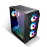 Boitier PC ATX, Micro-ATX, Mini-ITX Spirit of Gamer Rogue 6 ARGB Edition avec fenêtre sans alim