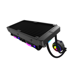 Watercooling tout en un 240 RGB MRed AIRW-24 pour processeurs sockets Intel LGA 1700, 1200, 115X, et AMD AM5/4/3/2/+