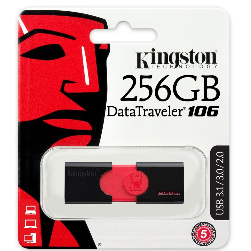 Clé USB 3.1 Kingston DataTraveler 106 256 Go