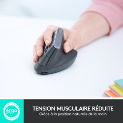 Souris laser sans fil Logitech MX Vertical