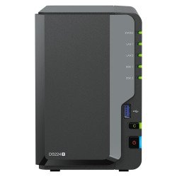 Serveur NAS hautes performances Synology DS224+ pour 2 disques durs SATA