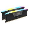 Mémoire Corsair VENGEANCE Noir RGB Kit 32 GO (2 x 16 GO) 5200 MHz CL40