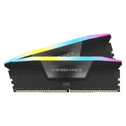 Mémoire Corsair VENGEANCE Noir RGB Kit 32 GO (2 x 16 GO) 5200 MHz CL40