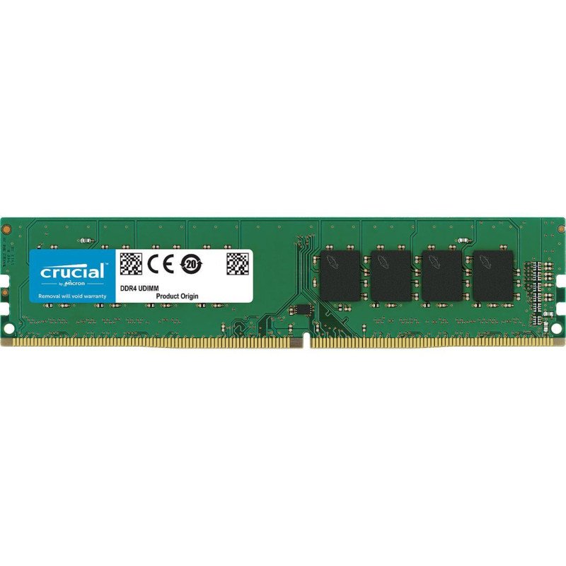 Mémoire Crucial 16 Go DDR4 PC25600 3200 MHz CL22 Mémoire Crucial 16 Go DDR4 PC25600 3200 MHz CL22